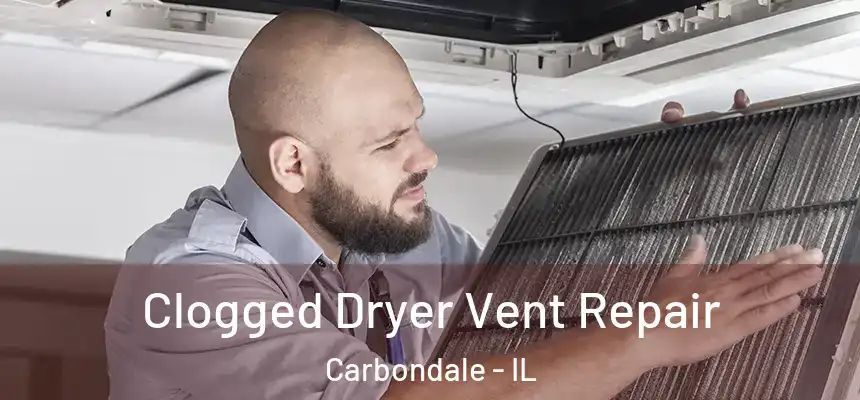  Clogged Dryer Vent Repair Carbondale - IL